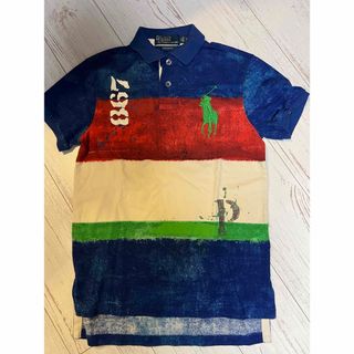 ポロラルフローレン(POLO RALPH LAUREN)のポロラルフローレン　ビッグポログラフィックシャツXS(ポロシャツ)