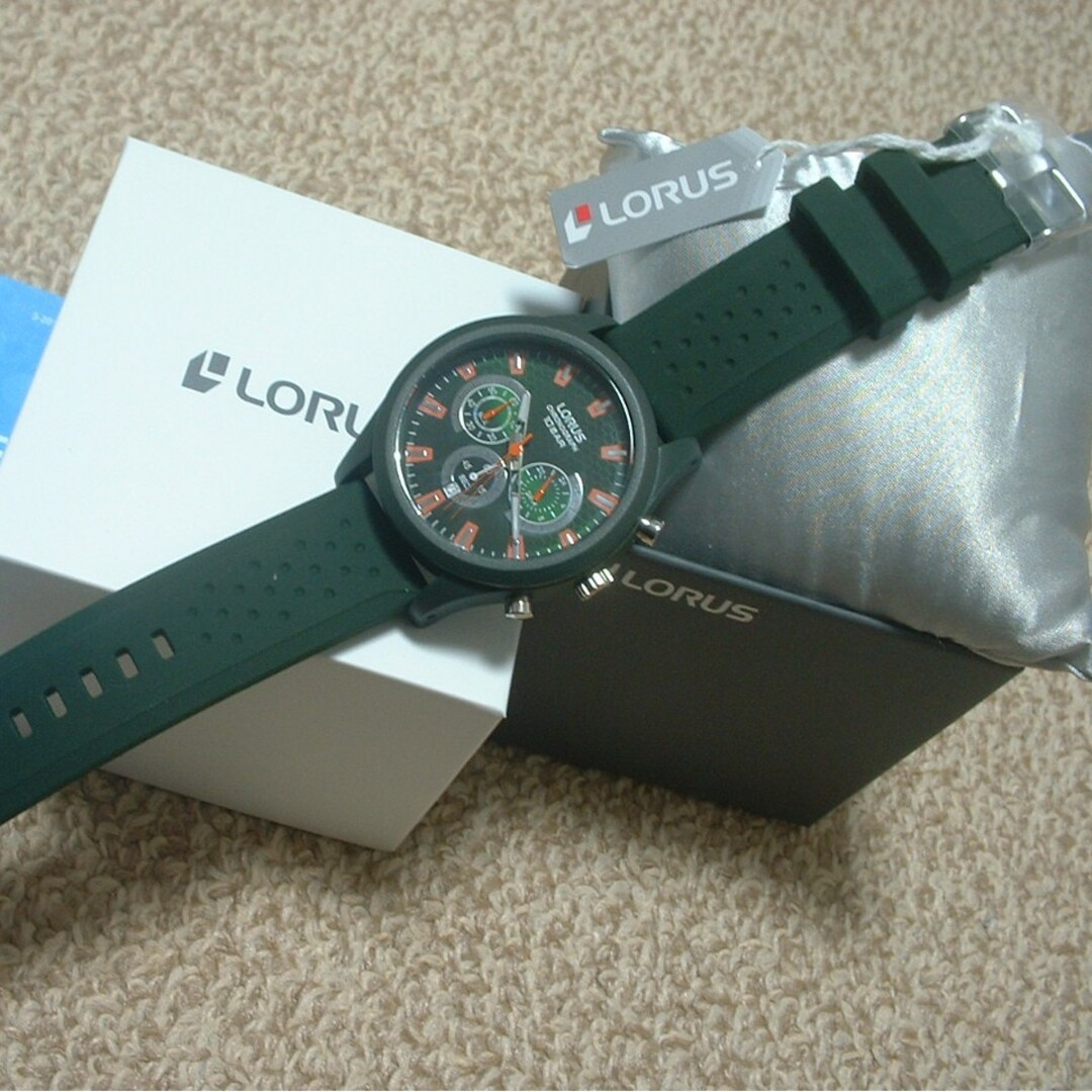 SEIKO - セイコー LORUS ミリタリークロノグラフ メンズ腕時計の SEIKO - セイコー LORUS ミリタリークロノグラフ メンズ腕時計の