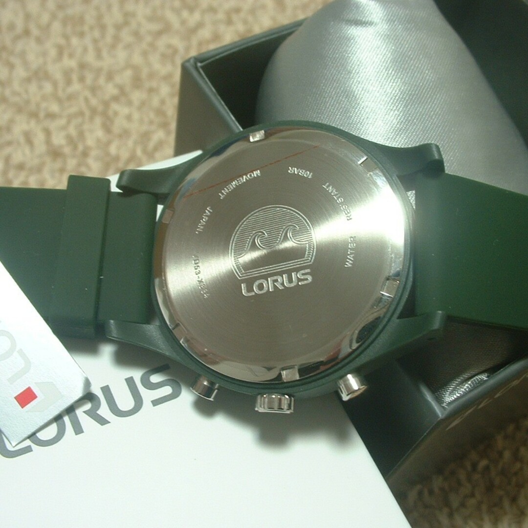 SEIKO - セイコー LORUS ミリタリークロノグラフ メンズ腕時計の SEIKO - セイコー LORUS ミリタリークロノグラフ メンズ腕時計の