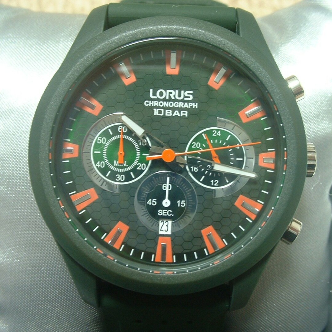 SEIKO - セイコー LORUS ミリタリークロノグラフ メンズ腕時計の SEIKO - セイコー LORUS ミリタリークロノグラフ メンズ腕時計の