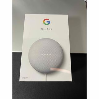 グーグル(Google)のGOOGLE NEST MINI CHALK 新品、未開封(スピーカー)