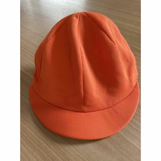 カラー帽　幼稚園　保育園帽　体操帽　オレンジ　帽子(帽子)