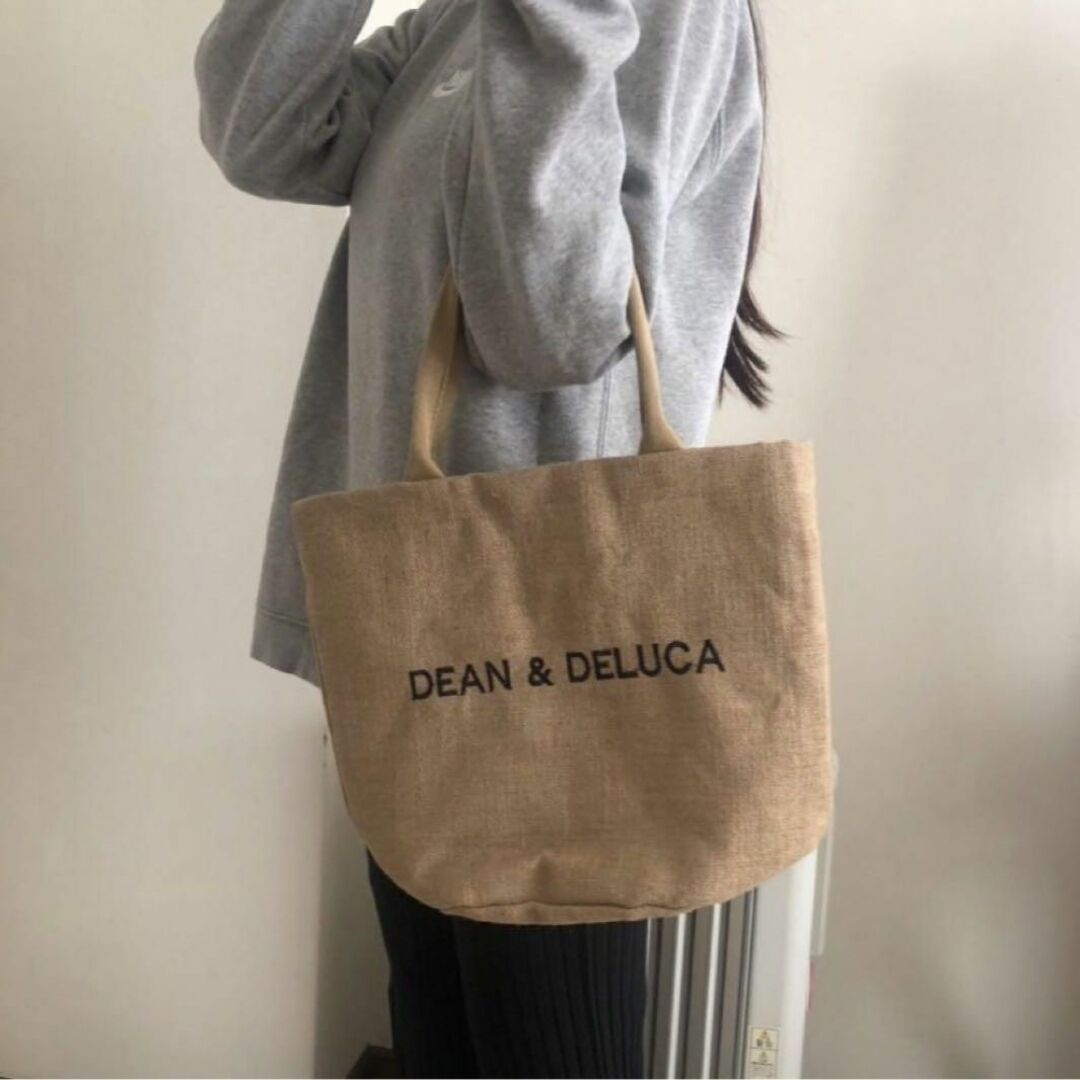 DEAN & DELUCA(ディーンアンドデルーカ)の新品 ディーンアンドデルーカ 麻トートバッグ ジュートバッグ ショルダー S レディースのバッグ(トートバッグ)の商品写真