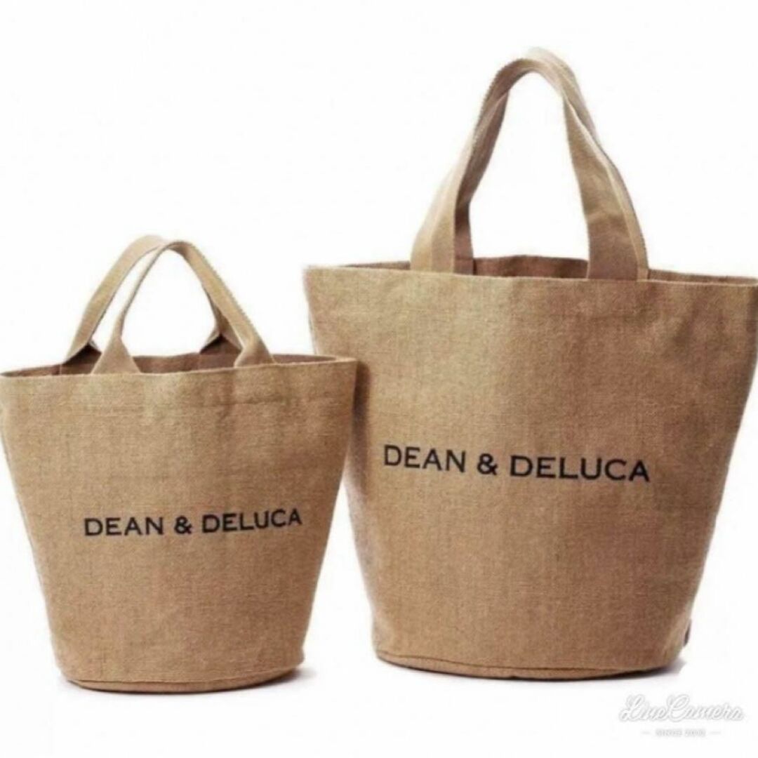 DEAN & DELUCA(ディーンアンドデルーカ)の新品 ディーンアンドデルーカ 麻トートバッグ ジュートバッグ ショルダー S レディースのバッグ(トートバッグ)の商品写真