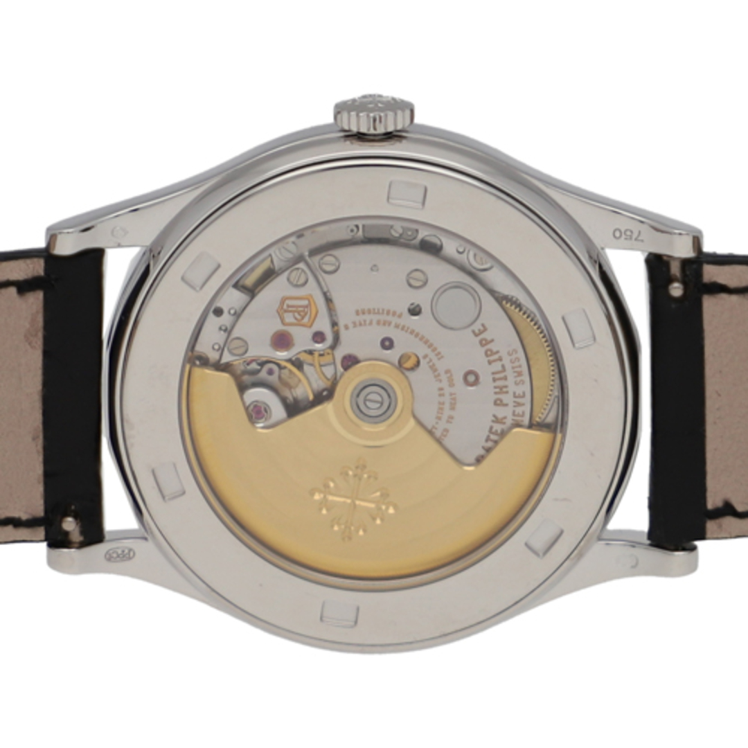 PATEK PHILIPPE(パテックフィリップ)の【119271】PATEK PHILIPPE パテックフィリップ  5297G-001 カラトラバ ブラックダイヤル WG 自動巻き 保証書 純正ボックス 腕時計 時計 WATCH メンズ 男性 男 紳士【中古】 メンズの時計(腕時計(アナログ))の商品写真