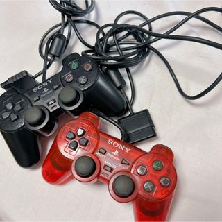 プレイステーション2(PlayStation2)のプレステ2  コントローラー　2つセット(その他)