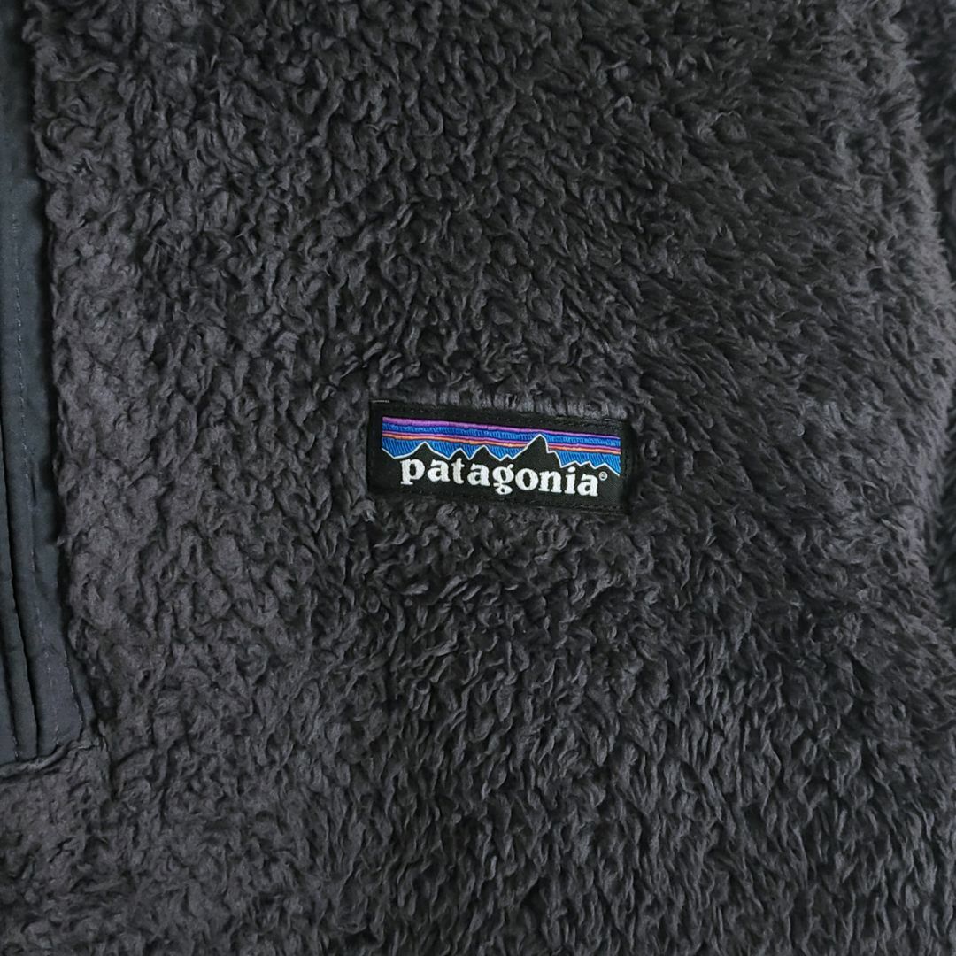 patagonia(パタゴニア)のSサイズ/パタゴニア ハーフジップ ボアフリースジャケット グレー系 レディースのジャケット/アウター(その他)の商品写真