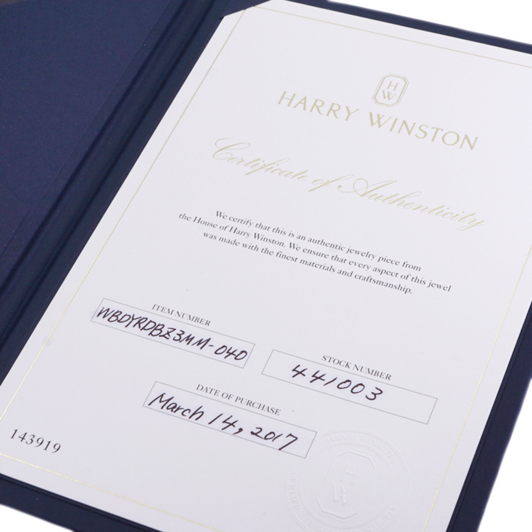 HARRY WINSTON(ハリーウィンストン)のハリーウィンストン ラウンドカット・マリッジリング クラシック・ダイヤモンド・バンドリング リング 指輪 レディースのアクセサリー(リング(指輪))の商品写真