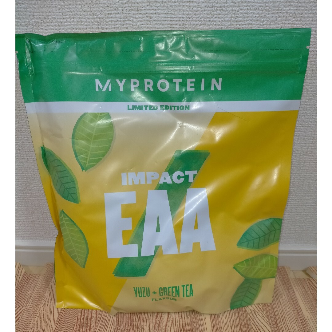 MYPROTEIN(マイプロテイン)のマイプロテイン EAA ゆずグリーンティー 1kg 筋トレ 食品/飲料/酒の健康食品(プロテイン)の商品写真