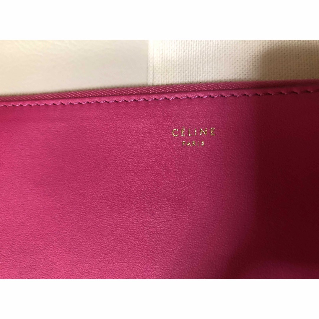 celine(セリーヌ)のceline セリーヌ　バイカラー　クラッチバッグ　ポーチ レディースのバッグ(クラッチバッグ)の商品写真