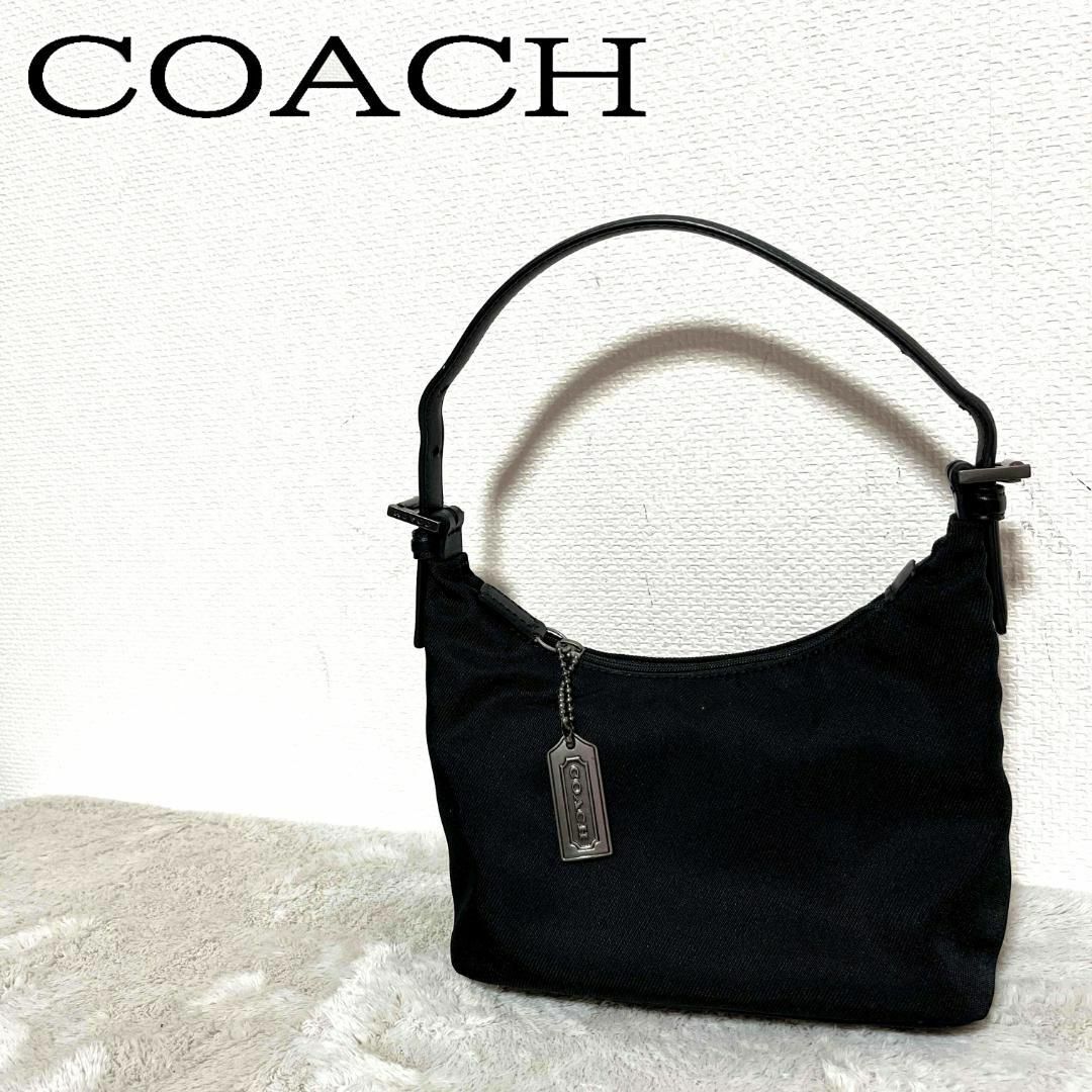 COACH - 美品✨COACH コーチハンドバッグトートバッグブラック黒の通販 
