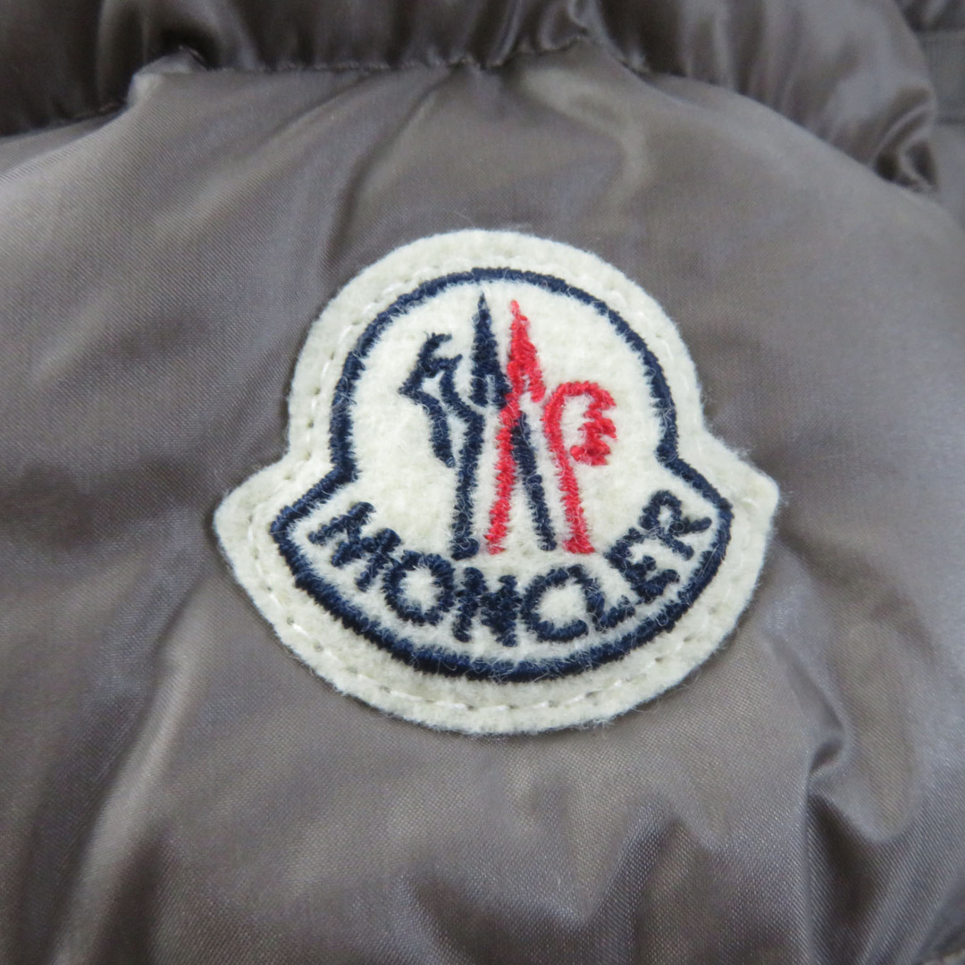 MONCLER(モンクレール)の美品★MONCLER モンクレール HERMINE エルミンヌ ロゴワッペン・フード付 ZIP UP ロング ダウンコート 0 正規品 レディース レディースのジャケット/アウター(ダウンコート)の商品写真