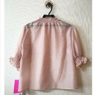 シマムラ(しまむら)の新品♡　ViVi 2PINK ビビ ツーピンク　シアーブラウス&サテンキャミソー(シャツ/ブラウス(半袖/袖なし))