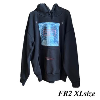 エフアールツー(#FR2)の☆最終値下げ☆【#FR2】大人気スケルトンパーカー HUF STUSSY(パーカー)