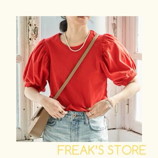 FREAK'S STORE - FREAK’S STORE バルーンショートスリーブTシャツ