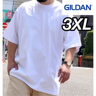 ギルタン(GILDAN)の新品未使用 ギルダン 6oz ウルトラコットン 無地半袖Tシャツ 白 3XL(Tシャツ/カットソー(半袖/袖なし))