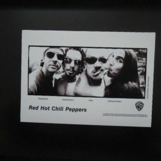 A4 額付き ポスター レッチリ Red Hot Chili Peppers(フォトフレーム)