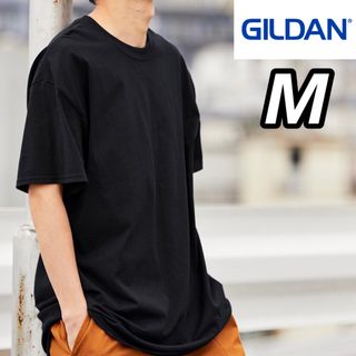 ギルタン(GILDAN)の新品未使用 ギルダン 6oz ウルトラコットン 無地半袖Tシャツ 黒 M(Tシャツ/カットソー(半袖/袖なし))