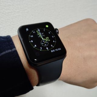 アップルウォッチ(Apple Watch)のAPPLE WATCH 3 42mm GPSモデル(腕時計(デジタル))