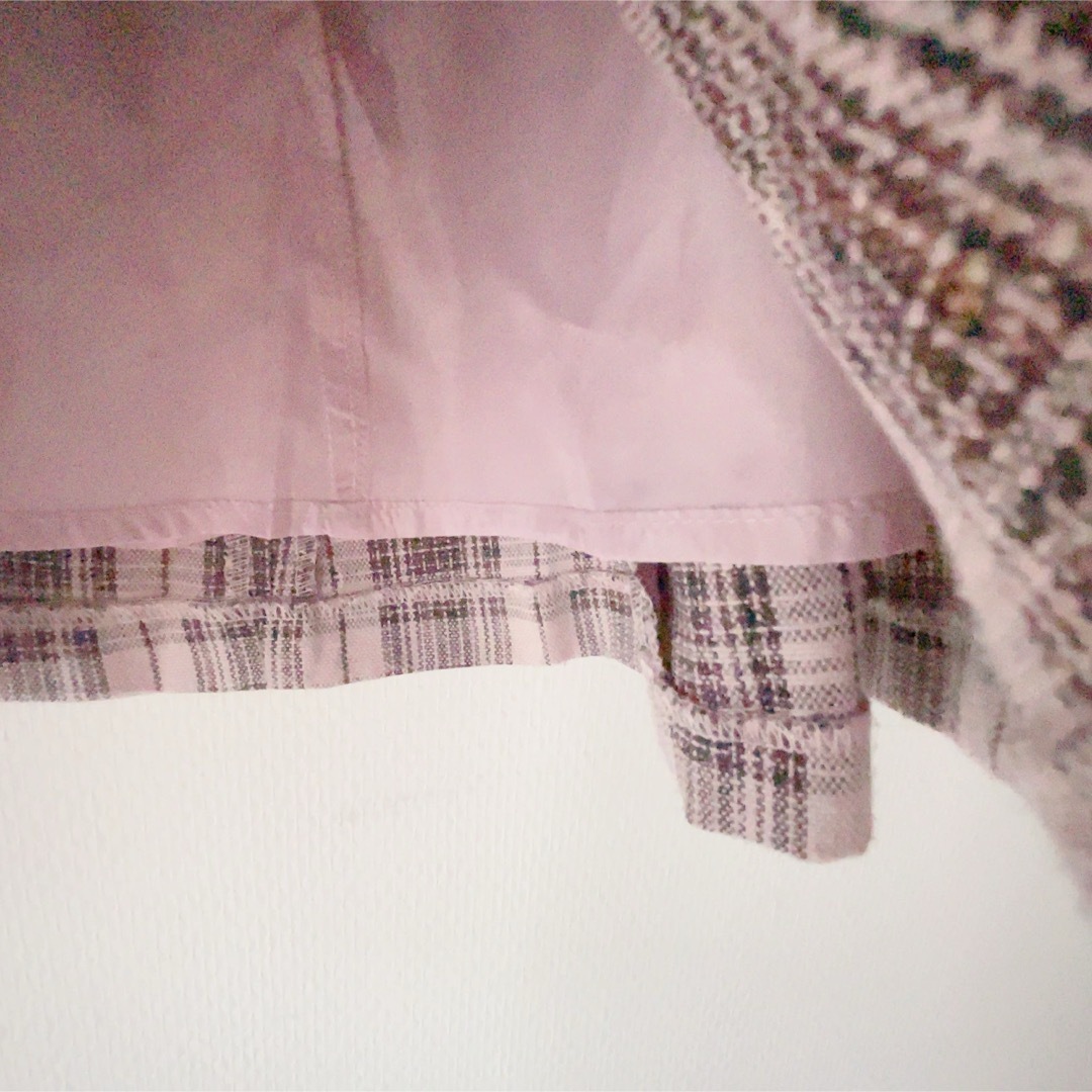 PROPORTION BODY DRESSING(プロポーションボディドレッシング)のPBD*ベロアベルト立体フレアースカート レディースのスカート(ひざ丈スカート)の商品写真