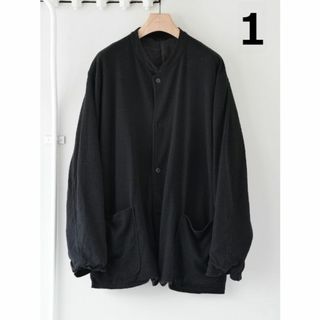 COMOLI - COMOLI 24SS コットンジャージ スタンドカラージャケット