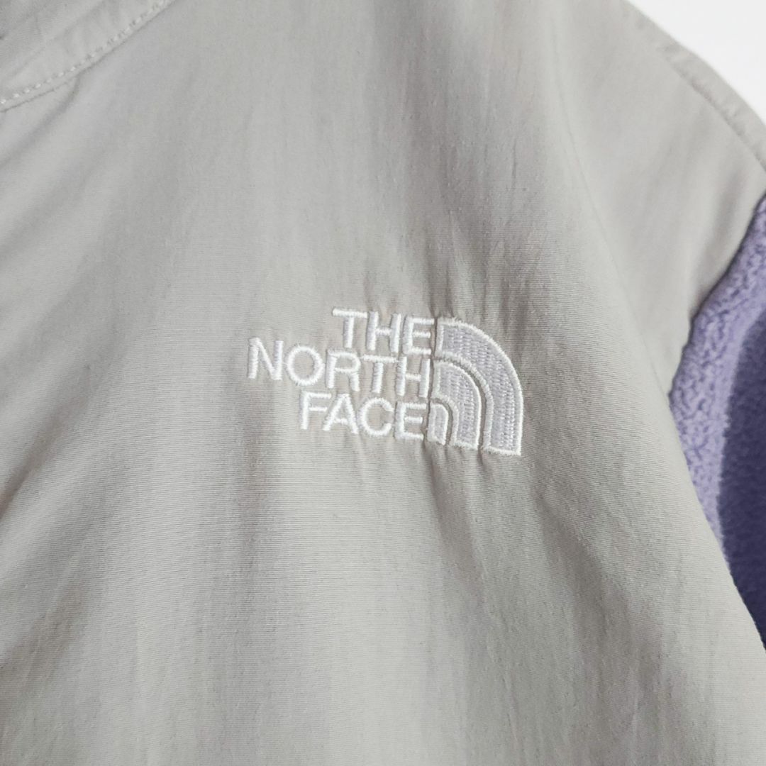 THE NORTH FACE(ザノースフェイス)のGIRLS Lサイズ/ノースフェイス ジップアップフリースジャケット キッズ/ベビー/マタニティのキッズ服女の子用(90cm~)(ジャケット/上着)の商品写真