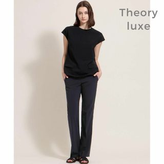 セオリーリュクス(Theory luxe)の749*美品 セオリーリュクス ストレッチ フルレングス フレアパンツ(その他)