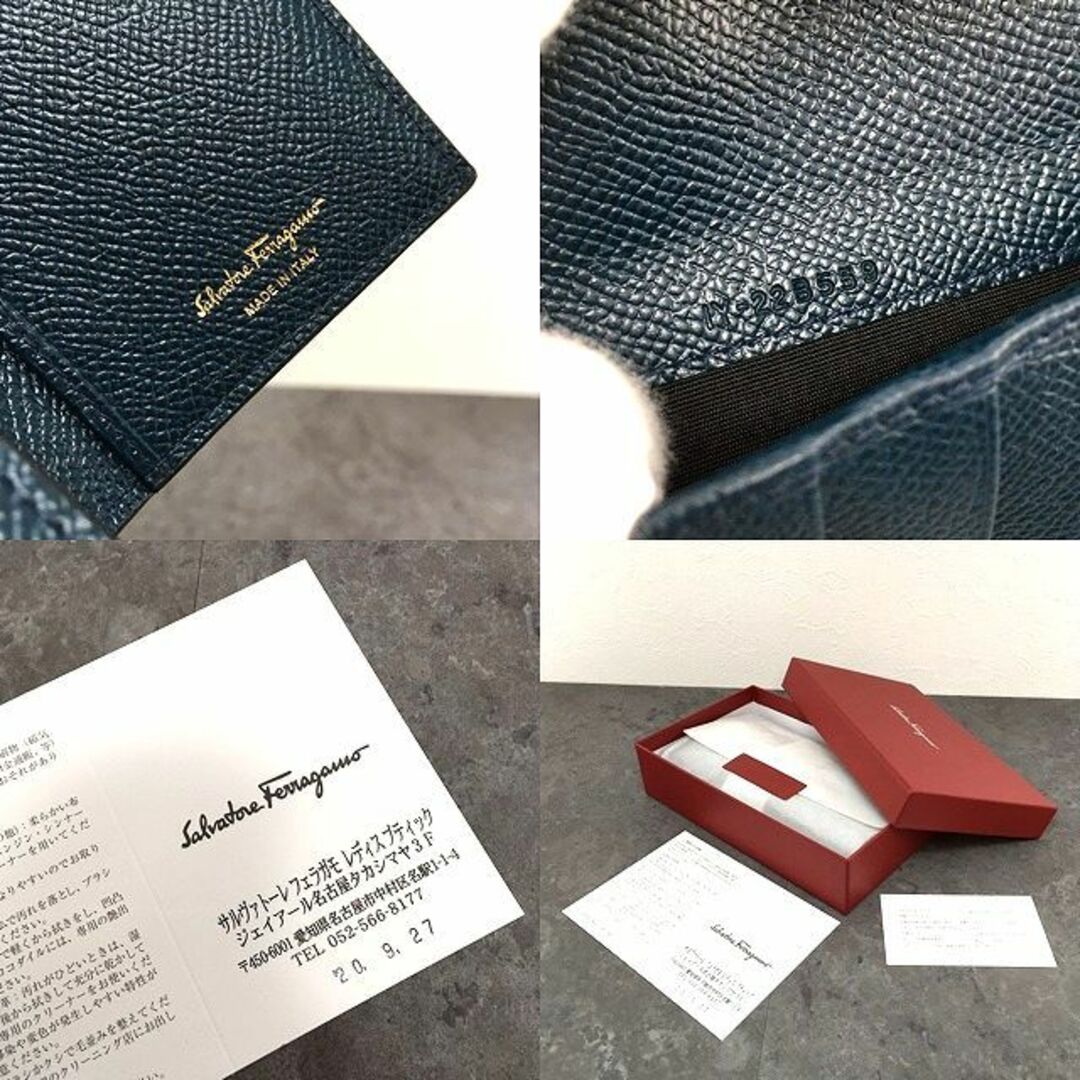 Salvatore Ferragamo(サルヴァトーレフェラガモ)の極美品 Salvatore Ferragamo 長財布 ヴァラ 226 レディースのファッション小物(財布)の商品写真