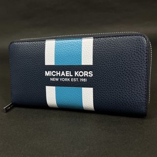 マイケルコース(Michael Kors)のマイケルコース クーパー 長財布 36F3COLZ3U ブルー メンズ 新品(長財布)