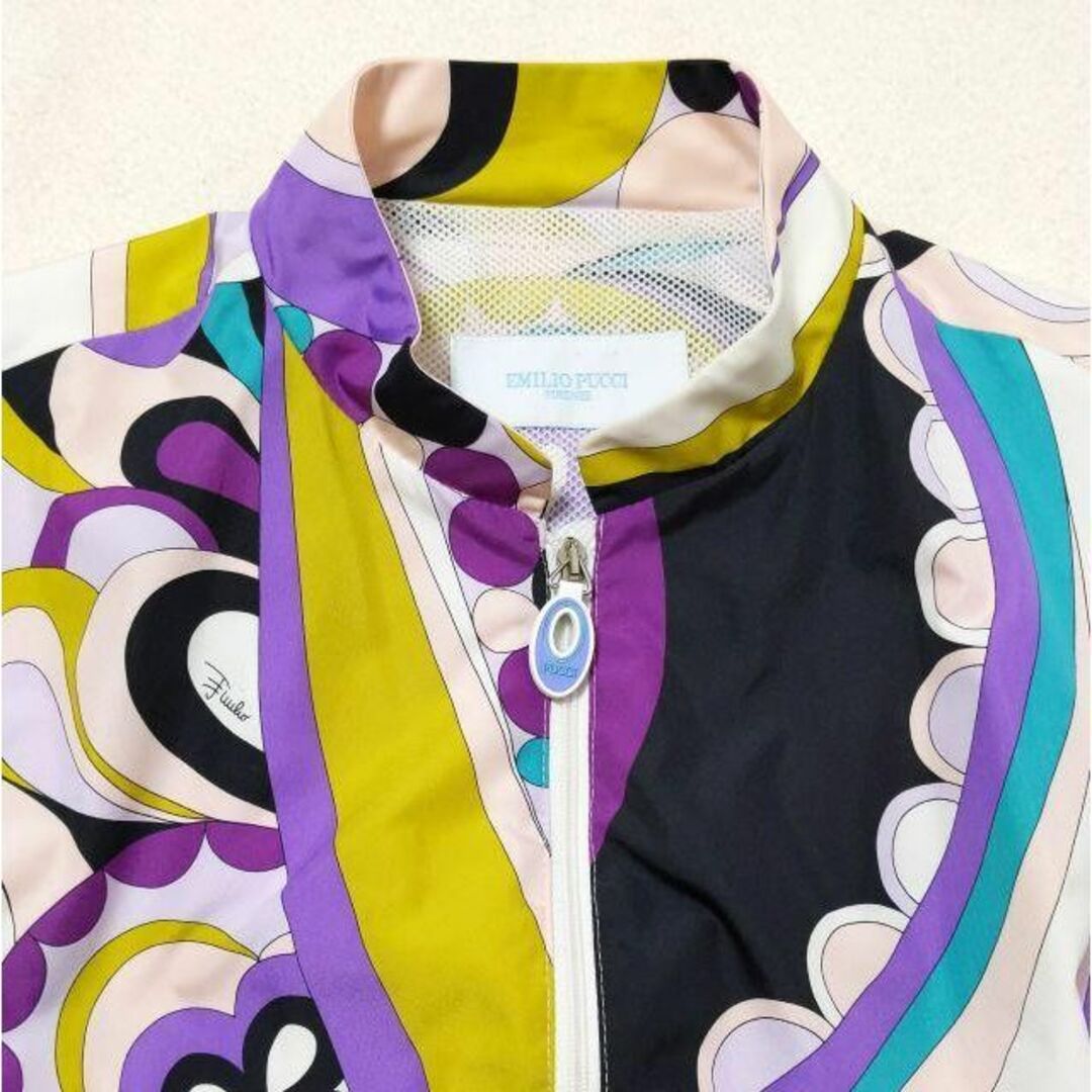 EMILIO PUCCI(エミリオプッチ)のエミリオプッチ EMILIO PUCCI ★フロントジップジャケット ブルゾン レディースのジャケット/アウター(その他)の商品写真