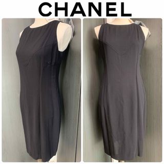 CHANEL - シャネル正規品ワンピース36サブリナ様専用の通販 by Rika's CHANEL - シャネル正規品ワンピース36サブリナ様専用の通販 by Rika's