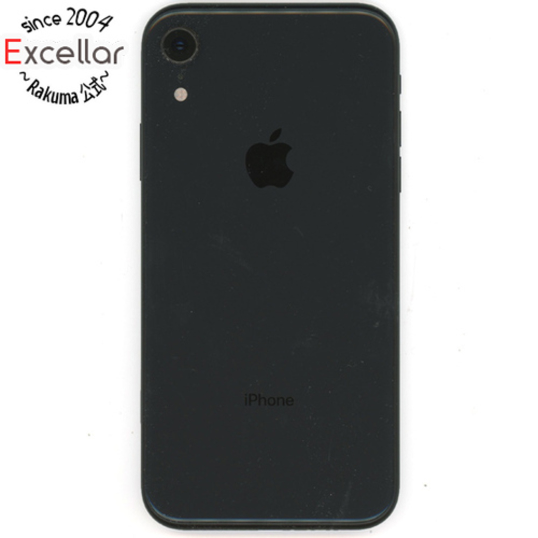 bigapple(ビッグアップル)のAPPLE　iPhone XR 64GB docomo SIMロック解除済み　MT002J/A　ブラック　液晶いたみ スマホ/家電/カメラのスマートフォン/携帯電話(スマートフォン本体)の商品写真