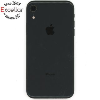 ビッグアップル(bigapple)のAPPLE　iPhone XR 64GB docomo SIMロック解除済み　MT002J/A　ブラック　液晶いたみ(スマートフォン本体)