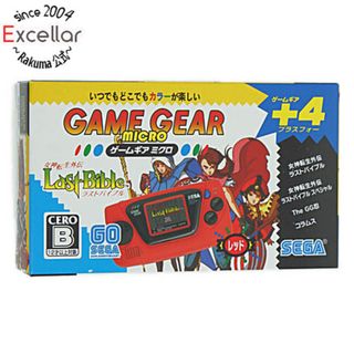 セガ(SEGA)のセガ　ゲームギアミクロ レッド　HCV-3279(PC周辺機器)