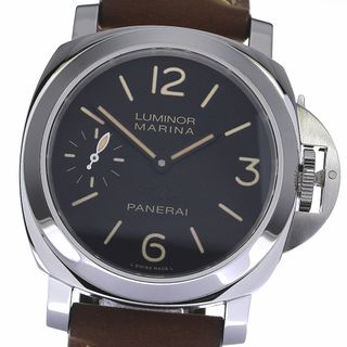 パネライ(PANERAI)のパネライ PANERAI PAM00463 ルミノールマリーナ 名古屋ブティック60本限定 手巻き メンズ 美品 内箱・保証書付き_807308(腕時計(アナログ))