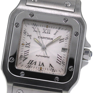 カルティエ(Cartier)のカルティエ CARTIER W20040D6 サントスガルベ LM デイト 自動巻き メンズ _806109(腕時計(アナログ))