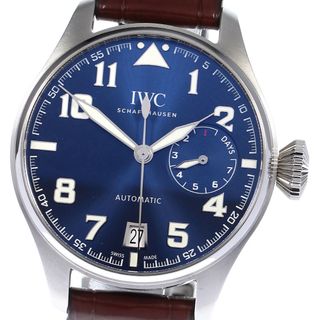 インターナショナルウォッチカンパニー(IWC)のIWC IWC SCHAFFHAUSEN IW5000908 ビッグパイロットウォッチ プティ・プランス 世界1000本限定 自動巻き メンズ 美品 保証書付き_807328(腕時計(アナログ))