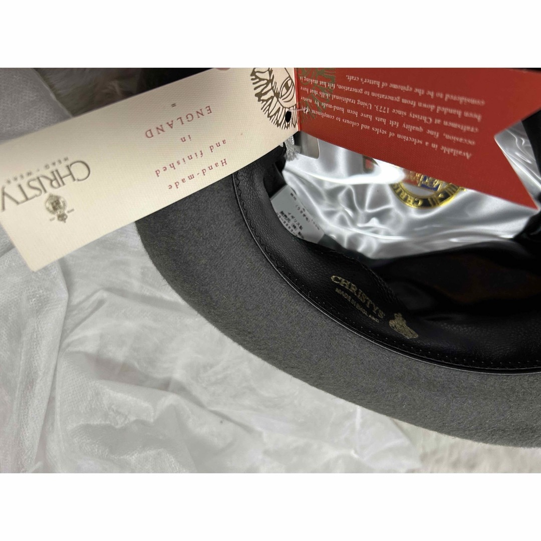 CHRISTYS'(クリスティーズ)のCHRISTYS' LONDON 中折れハット フェルト帽　メンズ　レディース レディースの帽子(ハット)の商品写真