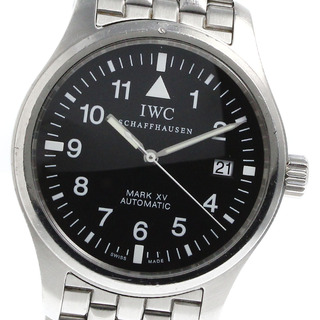 インターナショナルウォッチカンパニー(IWC)のIWC IWC SCHAFFHAUSEN IW325307 パイロットウォッチ マークXV デイト 自動巻き メンズ _809294(腕時計(アナログ))
