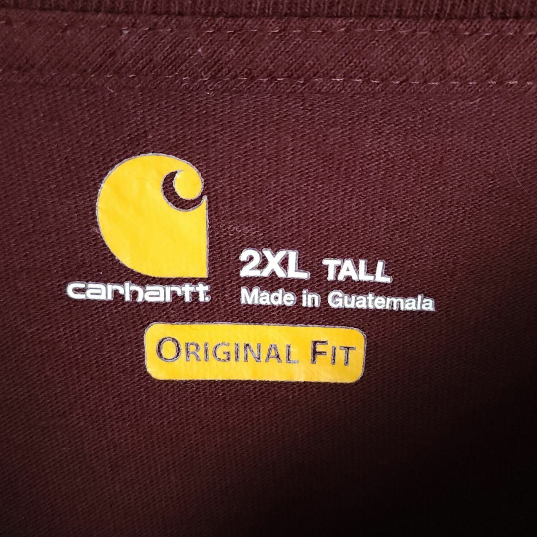 carhartt(カーハート)の2XL TALLサイズ/カーハート ヘンリーネック 長袖 Tシャツ メンズのトップス(Tシャツ/カットソー(七分/長袖))の商品写真