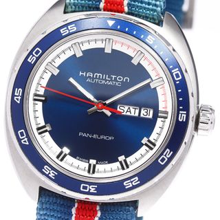 ハミルトン(Hamilton)のハミルトン HAMILTON H354050 パンユーロ デイデイト 自動巻き メンズ _791020(腕時計(アナログ))