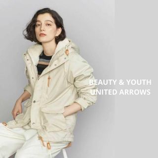 BEAUTY&YOUTH UNITED ARROWS - 美品　ビューティーアンドユース　ボアライナー付きマウンテンパーカー