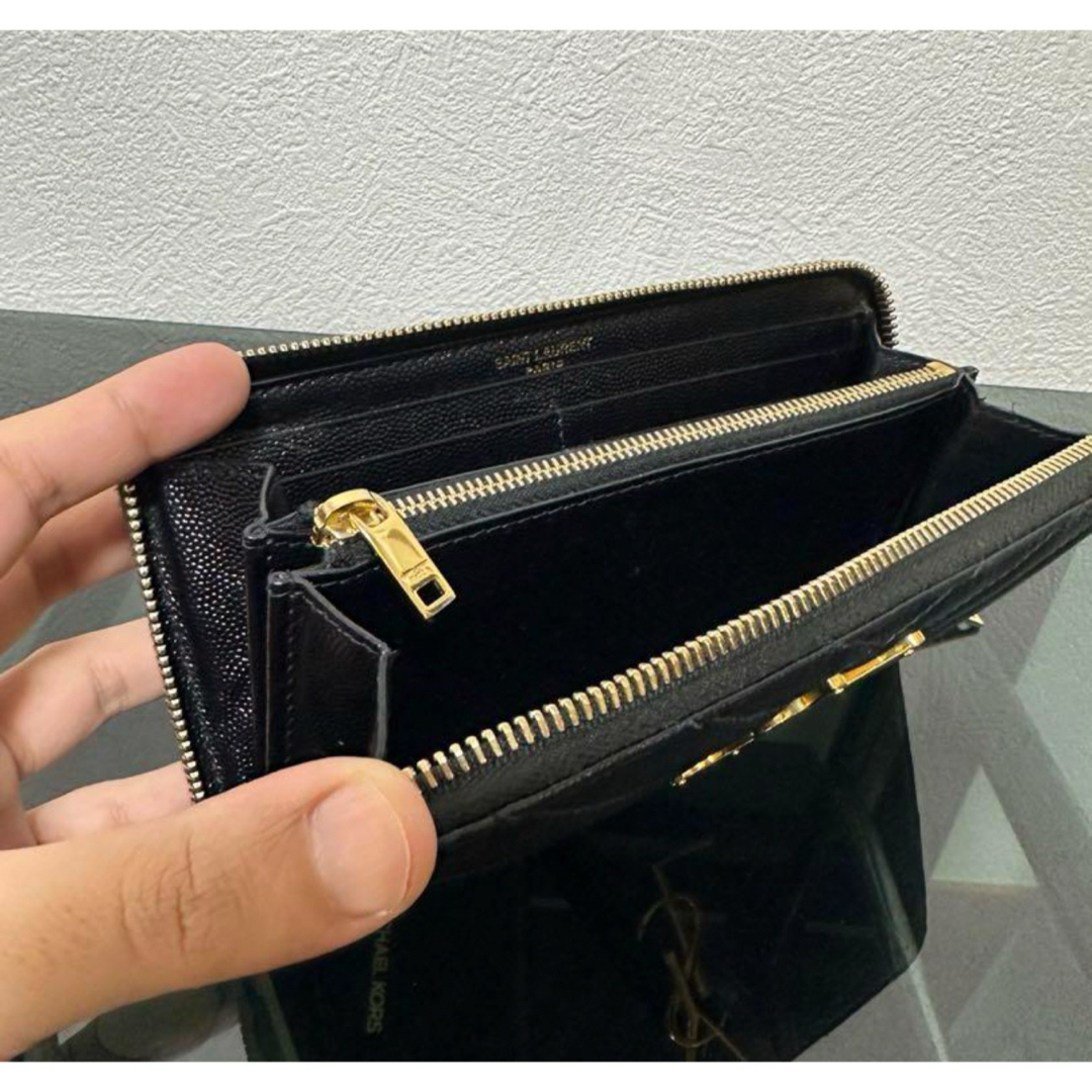 Saint Laurent(サンローラン)のSAINT LAURENT サンローラン358094 BOW01モノグラム長財布 レディースのファッション小物(財布)の商品写真