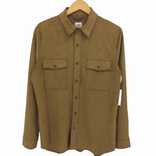 ザラ(ZARA)のZARA(ザラ) FAUX SUEDE OVERSHIRT メンズ トップス(その他)