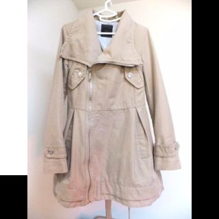 マウジー(moussy)のＭＯＵＳＳＹ　【スプリングコート　サイズ１　ベージュ】　マウジー　レディース(スプリングコート)