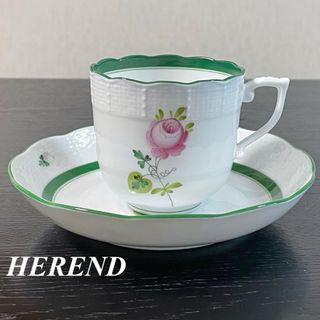 Herend - 春SALE☆ヘレンドHERENDウィーンの薔薇 コーヒーカップ&ソーサー①