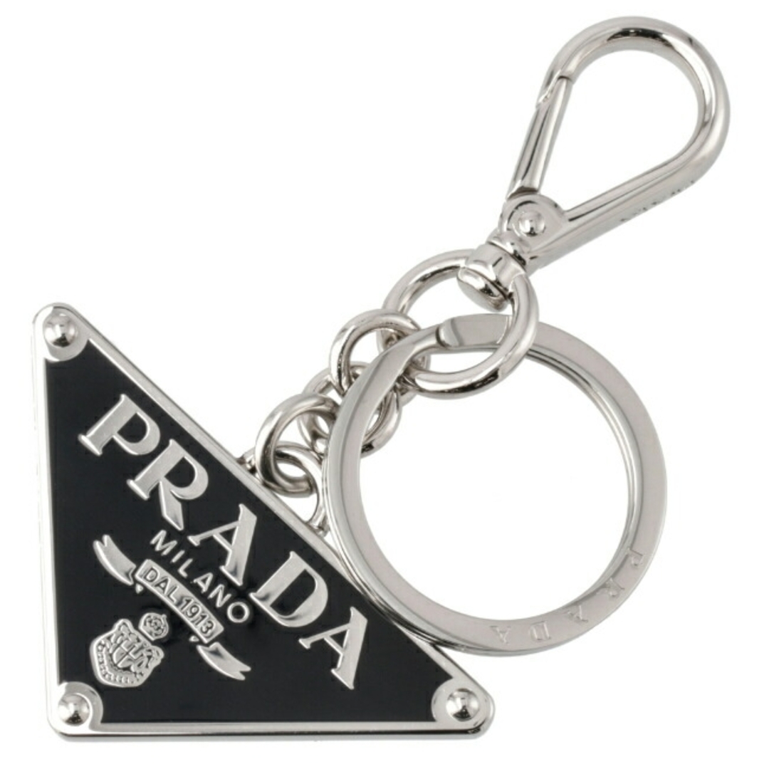 プラダ PRADA キーリング メンズ メタル キーホルダー 2PS057 プラダ PRADA キーリング メンズ メタル キーホルダー 2PS057