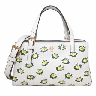 トリーバーチ(Tory Burch)の【新品】トリーバーチ バッグ トートバッグ TORY BURCH 花柄 フラワー プリント エマーソン ミニ トート ミニバッグ 2WAY 斜め掛け 146400 0523 128 (ニュークリーム) アウトレット レディース EMERSON PRINTED MINI TOTE NEW CREAM GARDEN ROSE(ハンドバッグ)