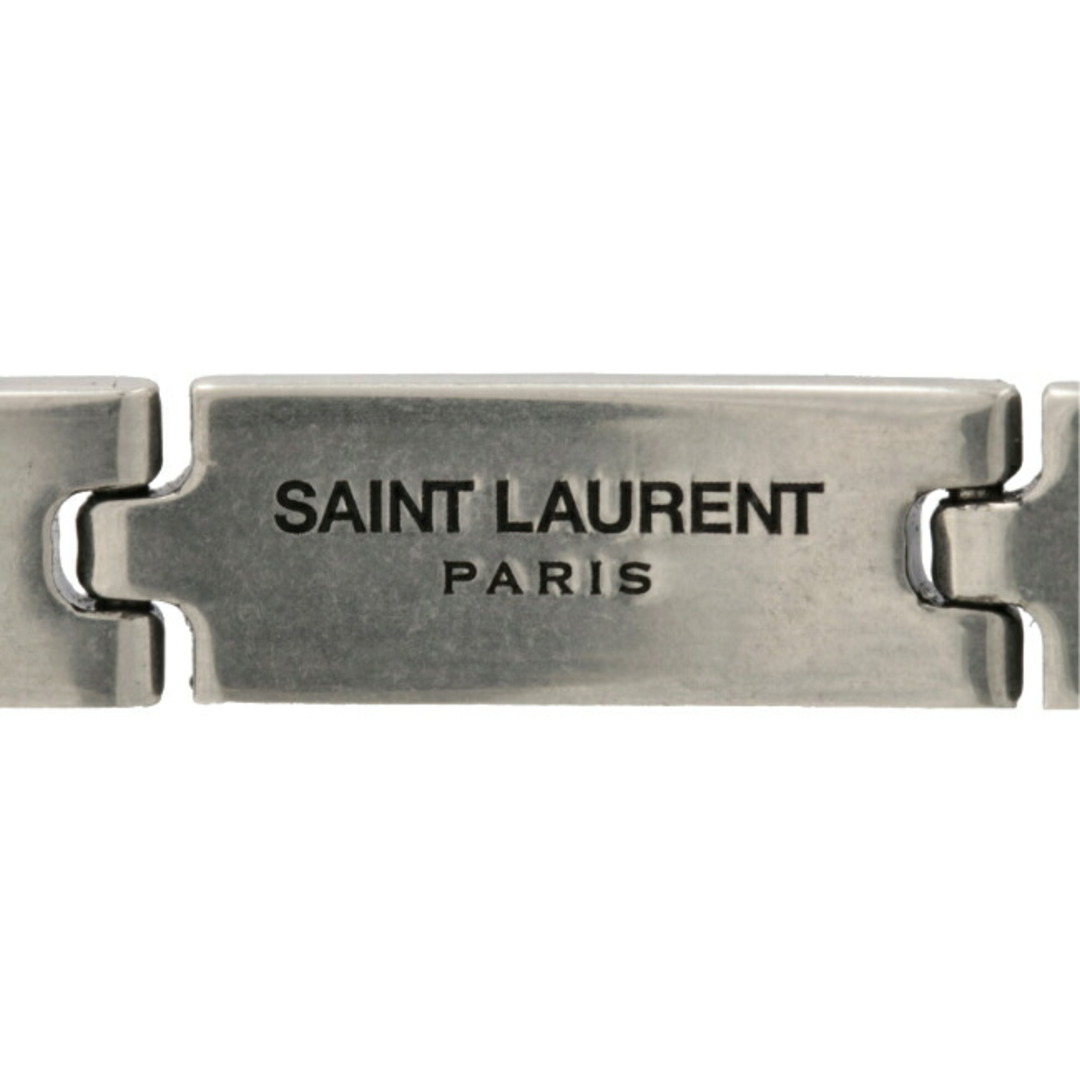 Saint Laurent(サンローラン)のサンローラン パリ SAINT LAURENT PARIS 腕輪 メンズ YSL BRACELET ブレスレット  757456 AACL3 1067 メンズのアクセサリー(ブレスレット)の商品写真