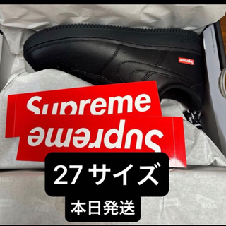 シュプリーム(Supreme)のSupreme × Nike Air Force 1 Low Black(スニーカー)